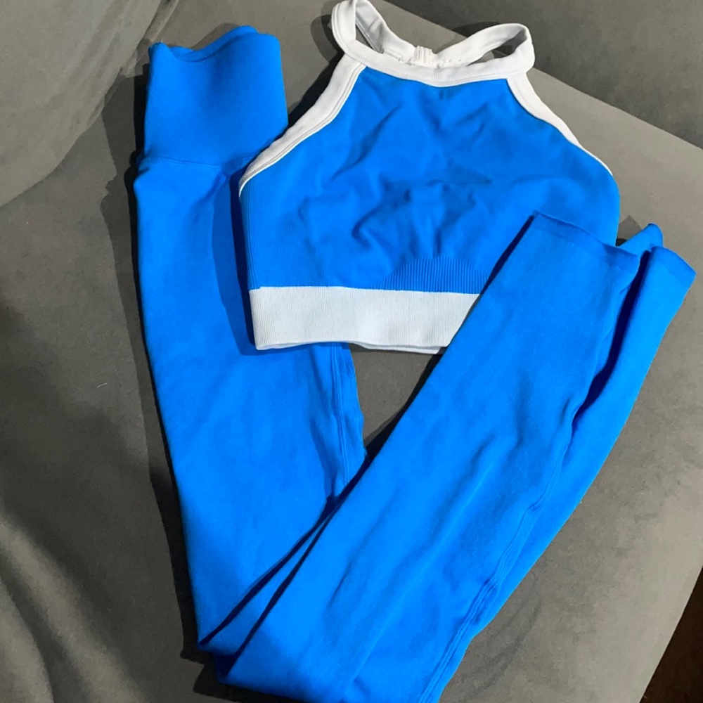 Fabletics  Blue Workout set